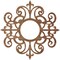 Ekena Millwork Dijon Wood Fretwork Pierced Ceiling Medallion, Walnut, 30"OD x 9 3/4"ID x 1/4"T CMWP30X30X0250DIWA - alternate 3